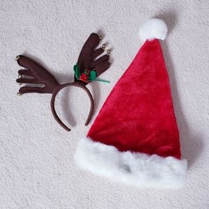 Santa Hat & Reindeer Ears Bundle